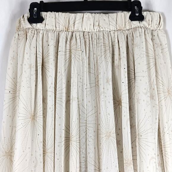 Torrid Midi Mesh A-Line Skirt Bolt Burst Size 12 NWT Celestial - Picture 3 of 5